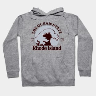 Rhode Island, The Ocean State Hoodie